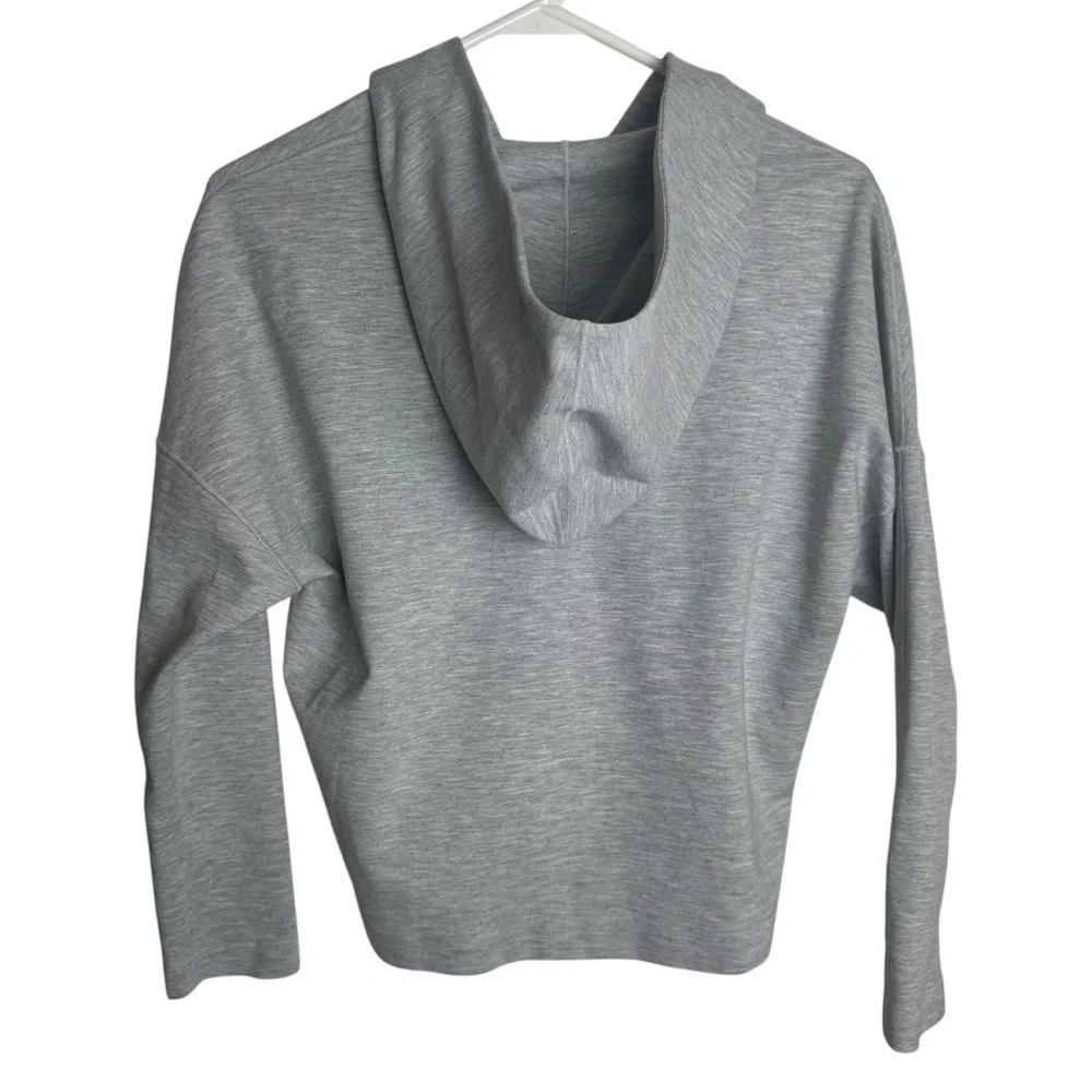 Lululemon Minimal Hoodie, Heathered Power Grey, Size 4